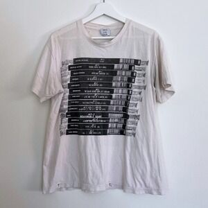 Jay-Z 444 Tour 2017 White Shirt Mens Large White Graphic Concert Tee USA Made